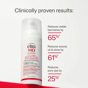 EltaMD on bathroom counter in morning routine boosting sun protection habit