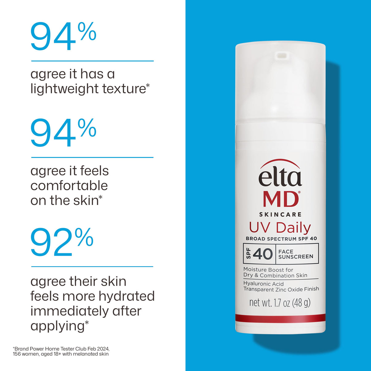 Person applying EltaMD outdoors illustrating daily SPF use