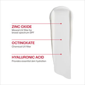 EltaMD tinted formulation blended on skin for natural finish