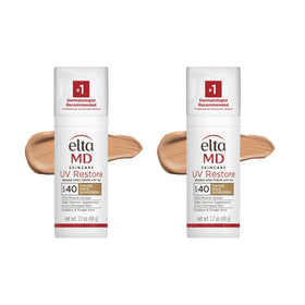 EltaMD UV Restore front packaging showing tinted SPF for easy identification and protection