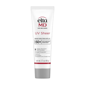 EltaMD front tube showing label and travel-size convenience