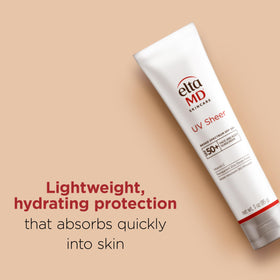 EltaMD texture close-up highlighting smooth, fast-absorbing formula