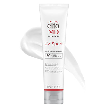 EltaMD front packaging showing SPF 50 and active protection