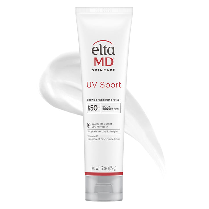 EltaMD front packaging showing SPF 50 and active protection