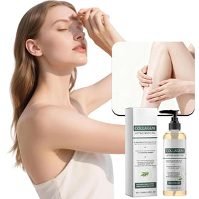 Elycira Collagen Oil droplet on skin demonstrating fast absorption and hydrated finish