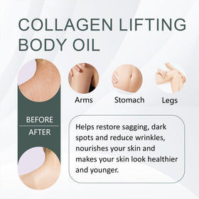 Elycura label and ingredients list showcasing collagen and antioxidant benefits