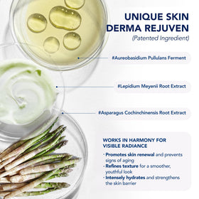 ElySeoul neck cream used on décolleté illustrating improved tone