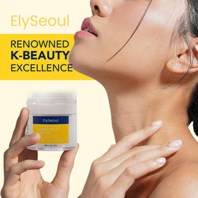ElySeoul label close-up showing key ingredients and product claims