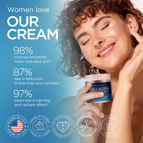 Ember Cloud applying cream to hand for immediate moisture