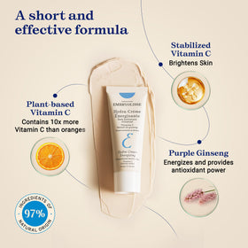 Embryolisse cream on hand demonstrating quick absorption and softening