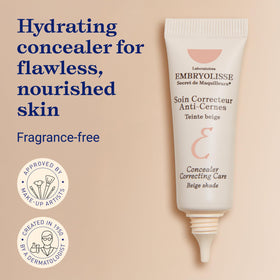 Embryolisse texture close-up revealing creamy finish and blendability