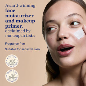 Embryolisse cream texture with aloe and shea butter for soothing hydration