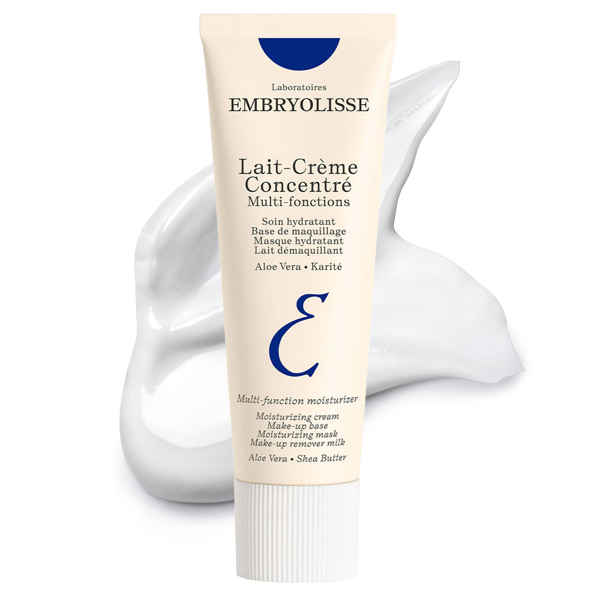 Embryolisse front tube showing compact packaging and travel convenience