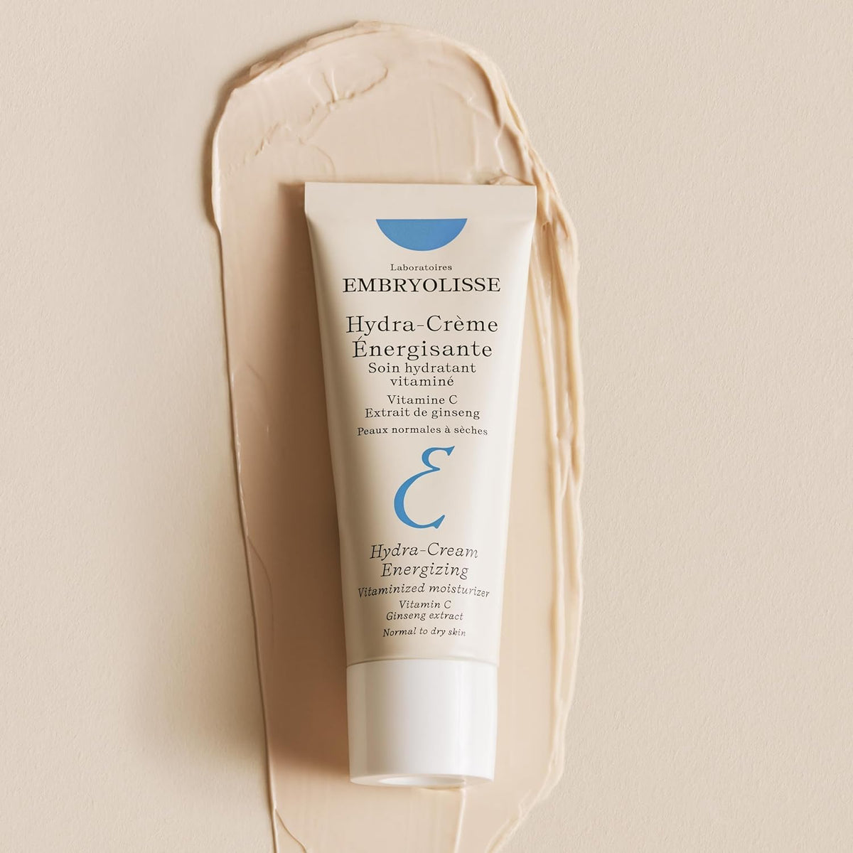 Embryolisse moisturizer on bathroom vanity for daily skincare routine