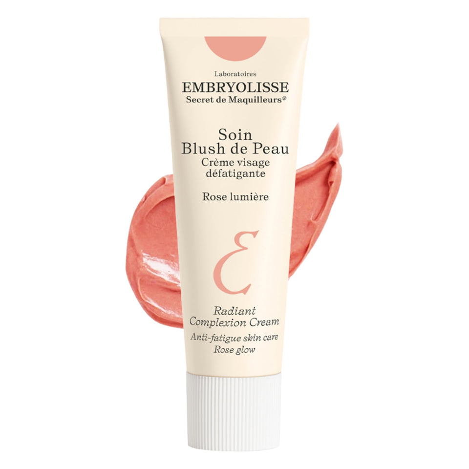 Embryolisse front tube showing product and size, easy radiant primer benefit