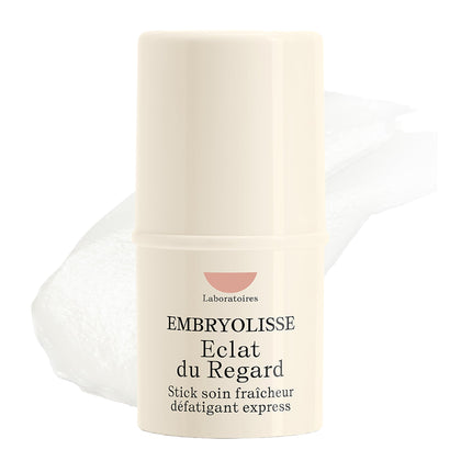Embryolisse eye stick front view showing compact design and travel-ready benefit