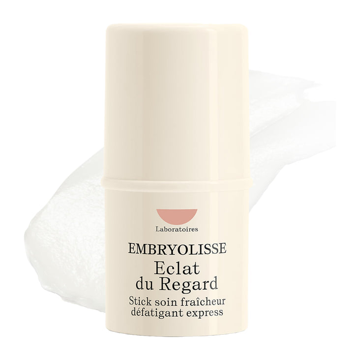 Embryolisse eye stick front view showing compact design and travel-ready benefit