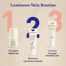 Embryolisse eye stick in travel bag lifestyle shot showing convenience and purse-ready portability