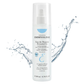 Embryolisse Rosamelis front bottle showing elegant packaging and refreshing tone