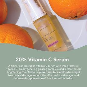emerginC dropper dispensing serum for precise, mess-free application