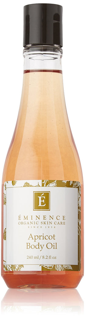 Eminence front bottle showing label and size for clear product ID and shelf appeal