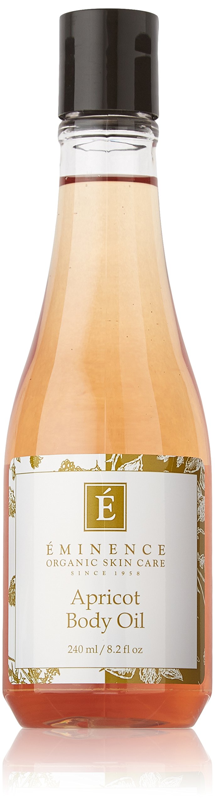 Eminence front bottle showing label and size for clear product ID and shelf appeal