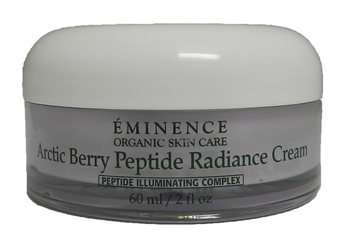 Eminence front jar showing packaging and brand for quick recognition