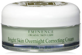 Eminence front jar view showing packaging and 2 oz size with glowing benefit