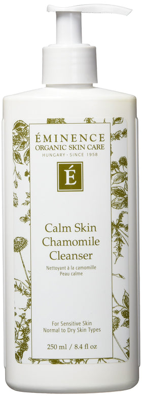 Eminence front packaging showing 8.4 oz bottle and gentle cleanser benefits