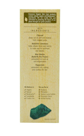 Eminence cleanser being dispensed to show lightweight gel and controlled usage
