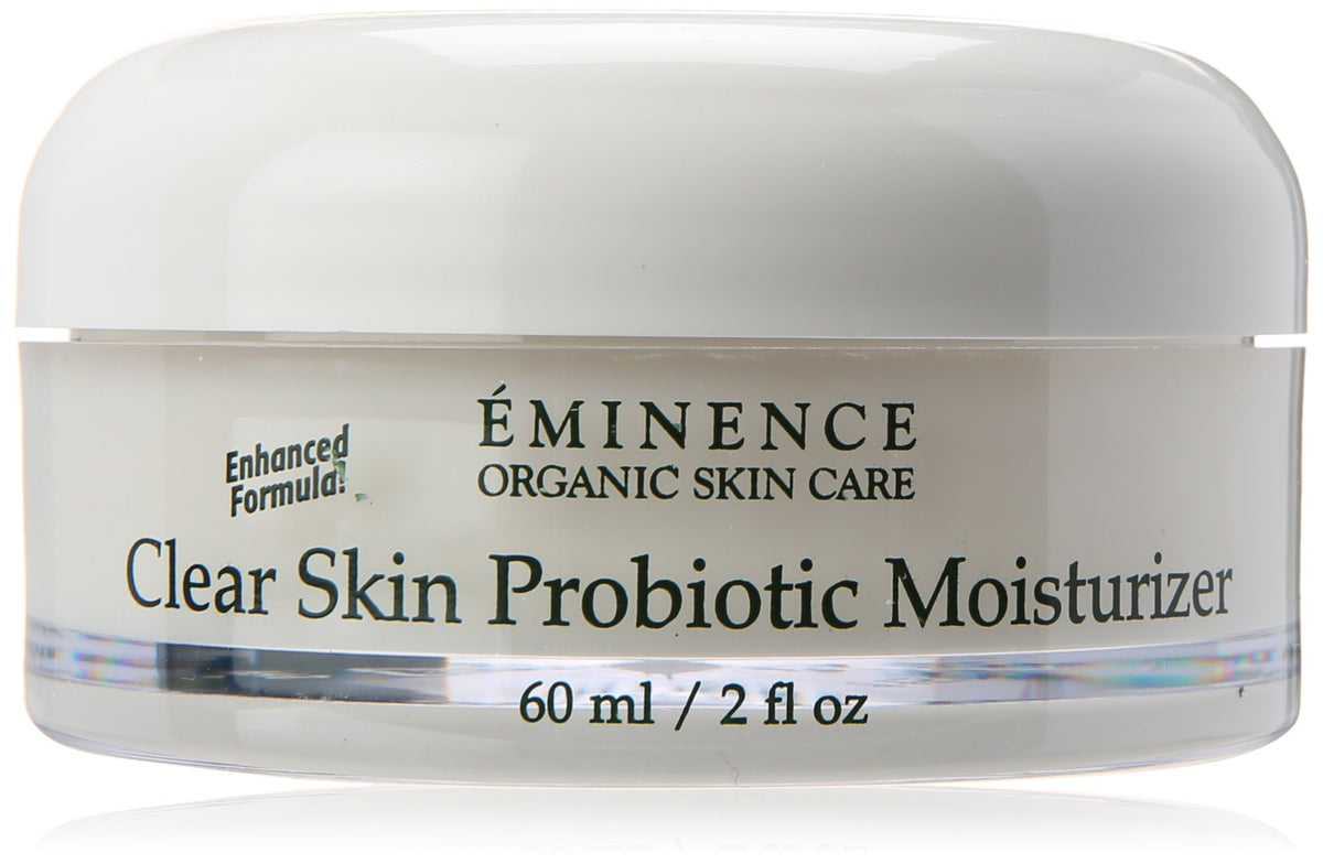 Eminence jar front packaging showing label and 2 oz size, clarifying benefit