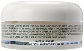Eminence moisturizer texture close-up highlighting lightweight, non-greasy finish