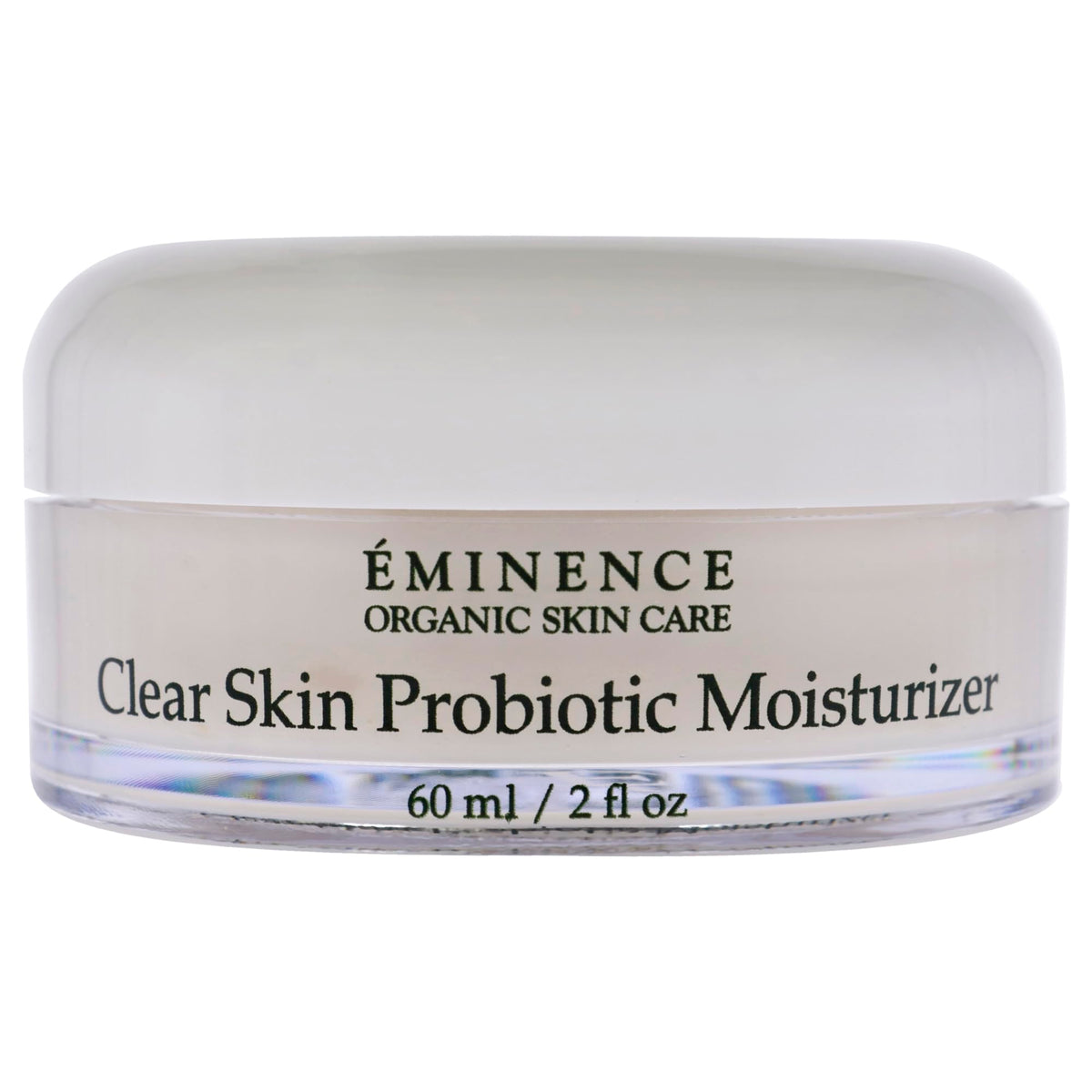 Eminence moisturizer cream texture close-up demonstrating lightweight hydration