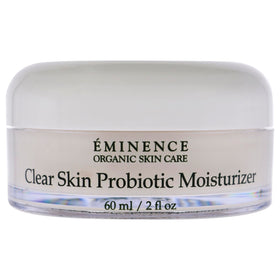 Eminence moisturizer cream texture close-up demonstrating lightweight hydration