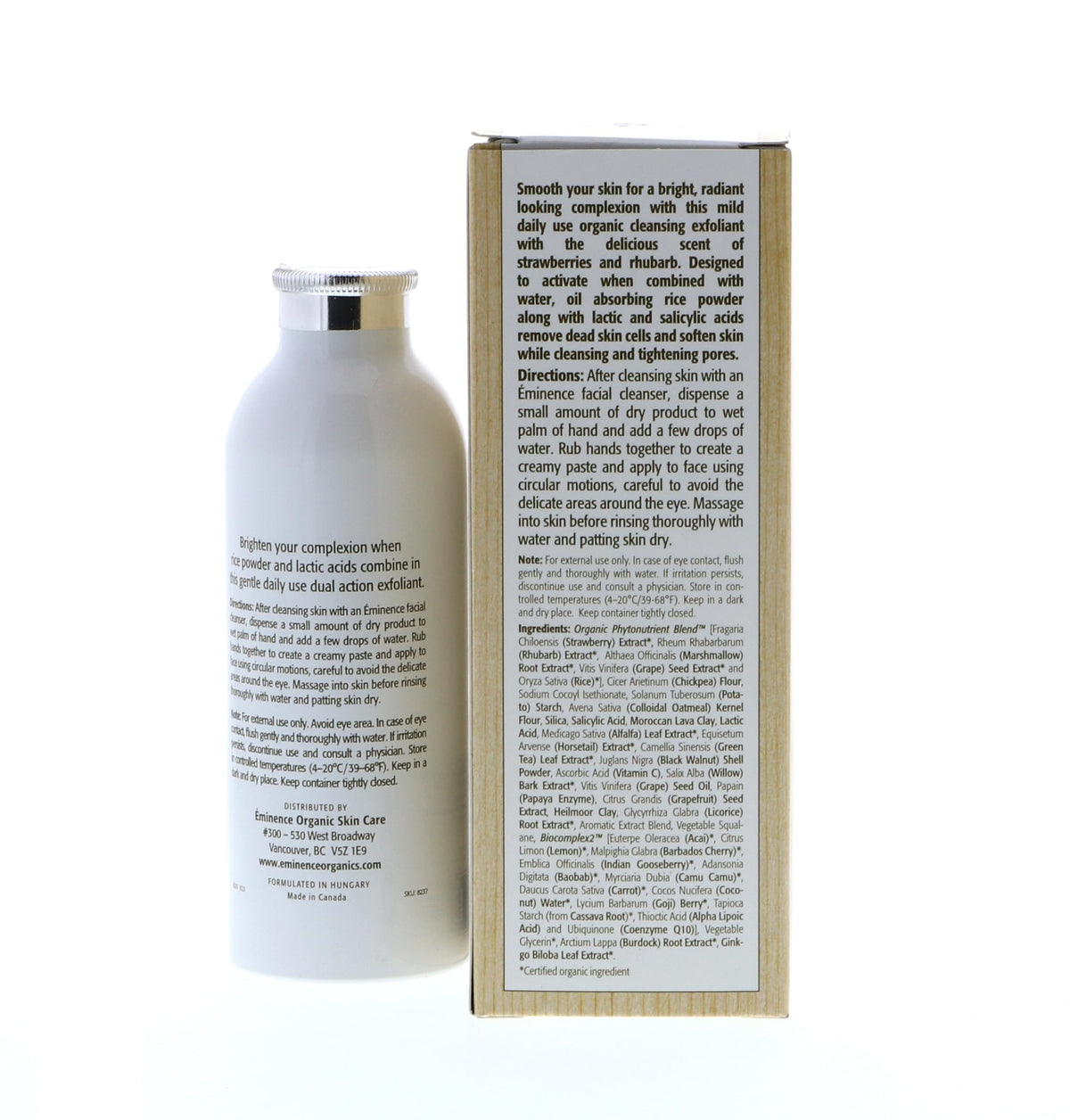 Lifestyle shot of unisex user applying product showing gentle exfoliation