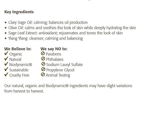 Eminence oil dispensed onto hand demonstrating absorbency and glow
