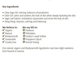 Eminence oil dispensed onto hand demonstrating absorbency and glow