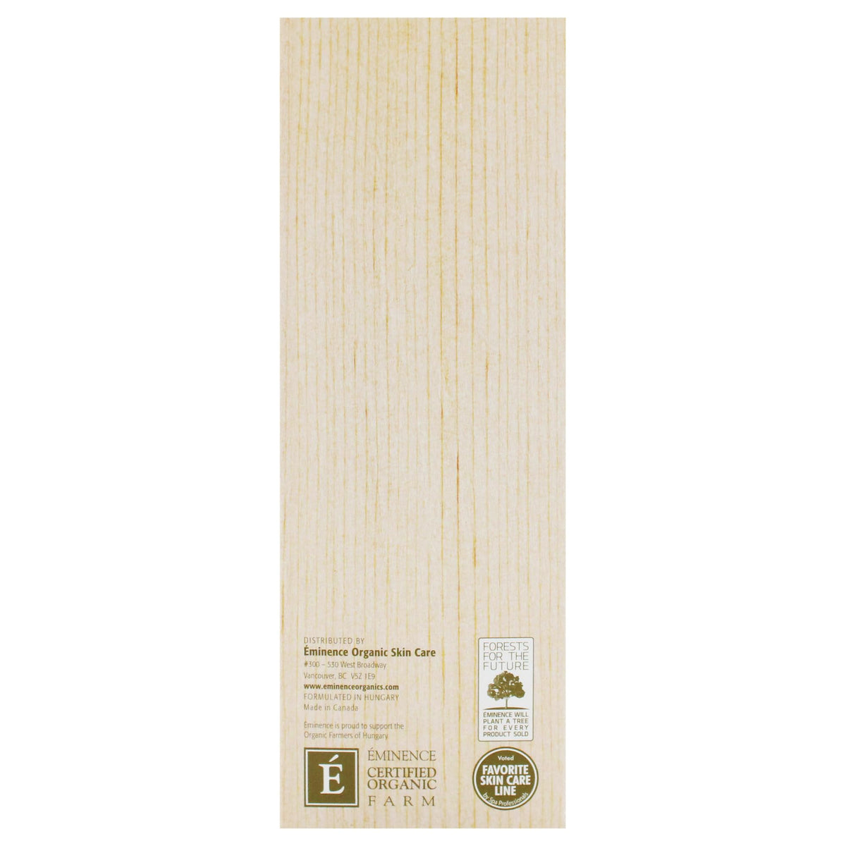 Eminence cleanser on bathroom shelf with towel for a simple morning routine setup