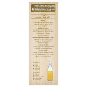 Eminence recyclable packaging detail emphasizing eco-conscious storage benefit
