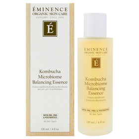 Eminence front bottle view showing clean packaging and benefit of priming skin