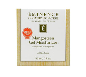 Eminence texture close-up of gel-cream showing lightweight finish and smooth feel