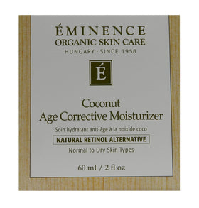 Eminence cream texture close-up showing rich emollient finish and hydration