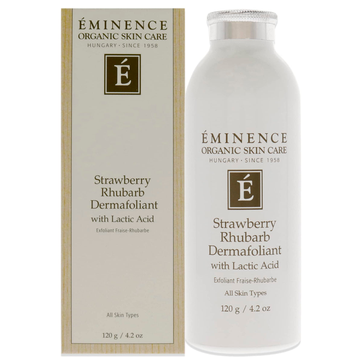 Eminence powder texture close-up highlighting fine grains for gentle exfoliation benefit