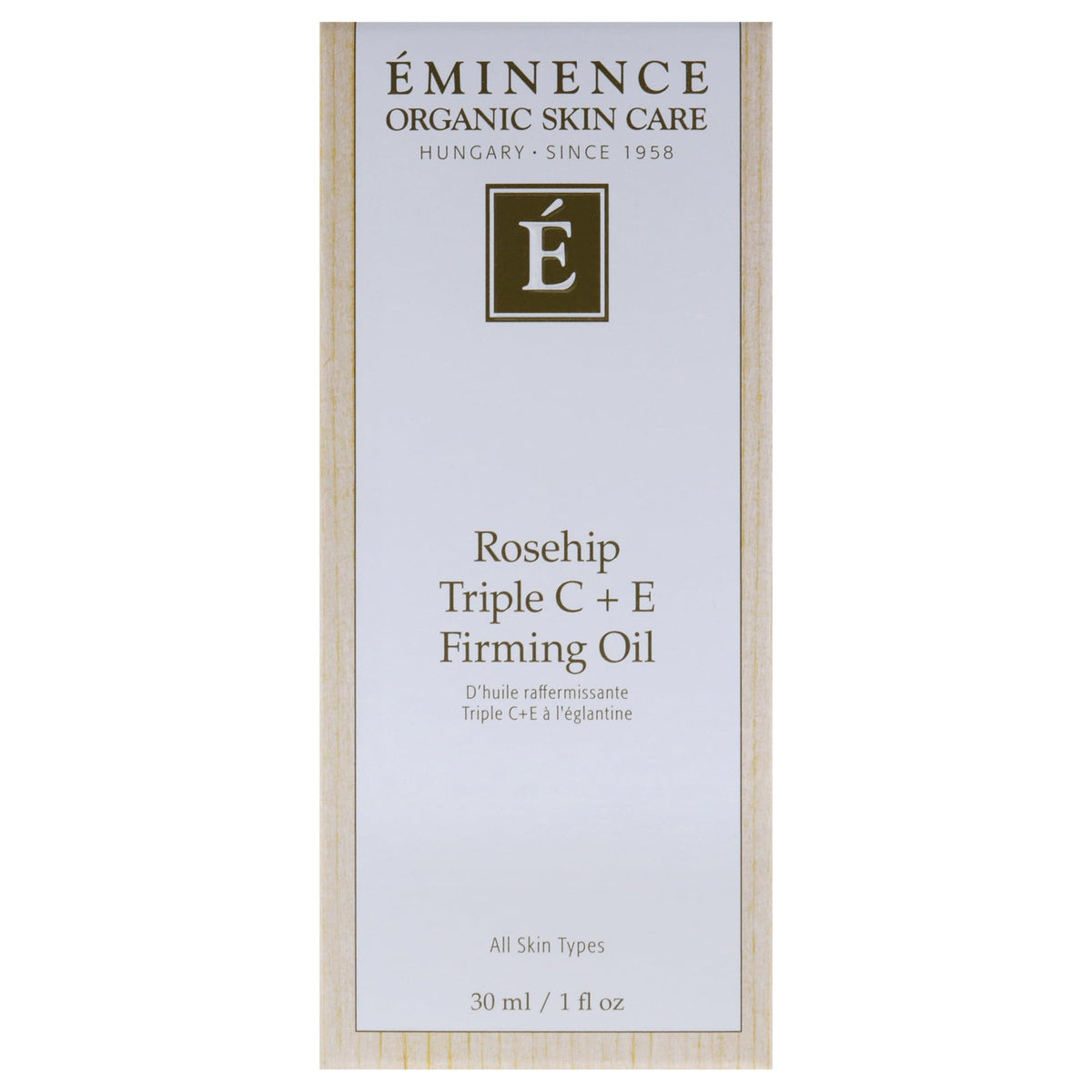 Eminence rosehip seeds and oil showing natural ingredient sourcing benefit