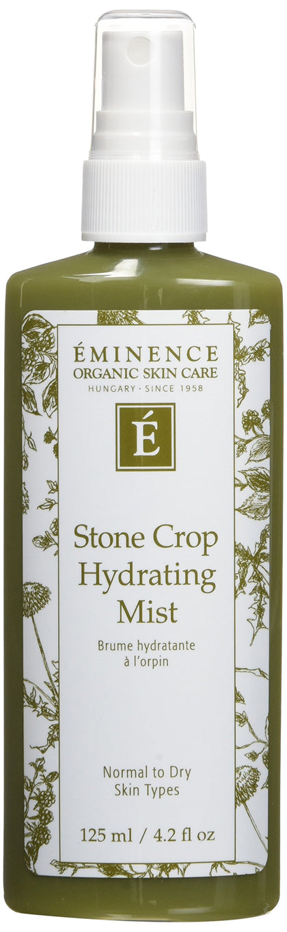Eminence Stone Crop front bottle showing label and 4.2 oz size for hydration