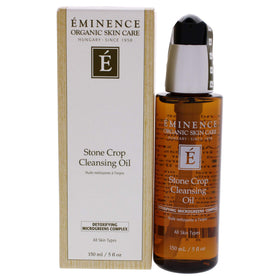 Eminence front packaging showing bottle and label, clear product identity and gentle cleansing benefit