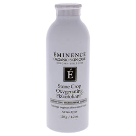 Eminence close-up of powder texture, demonstrates fine particle exfoliant