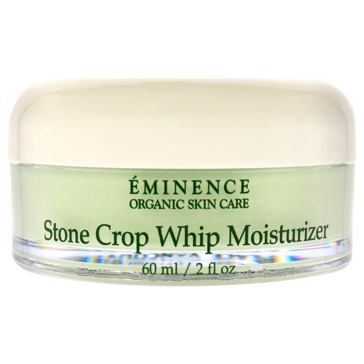 Eminence cream texture close-up highlighting whipped consistency and fast absorption