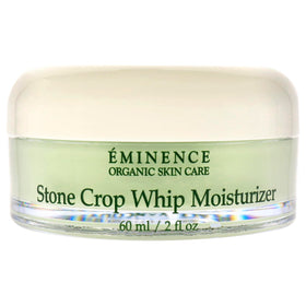 Eminence cream texture close-up highlighting whipped consistency and fast absorption