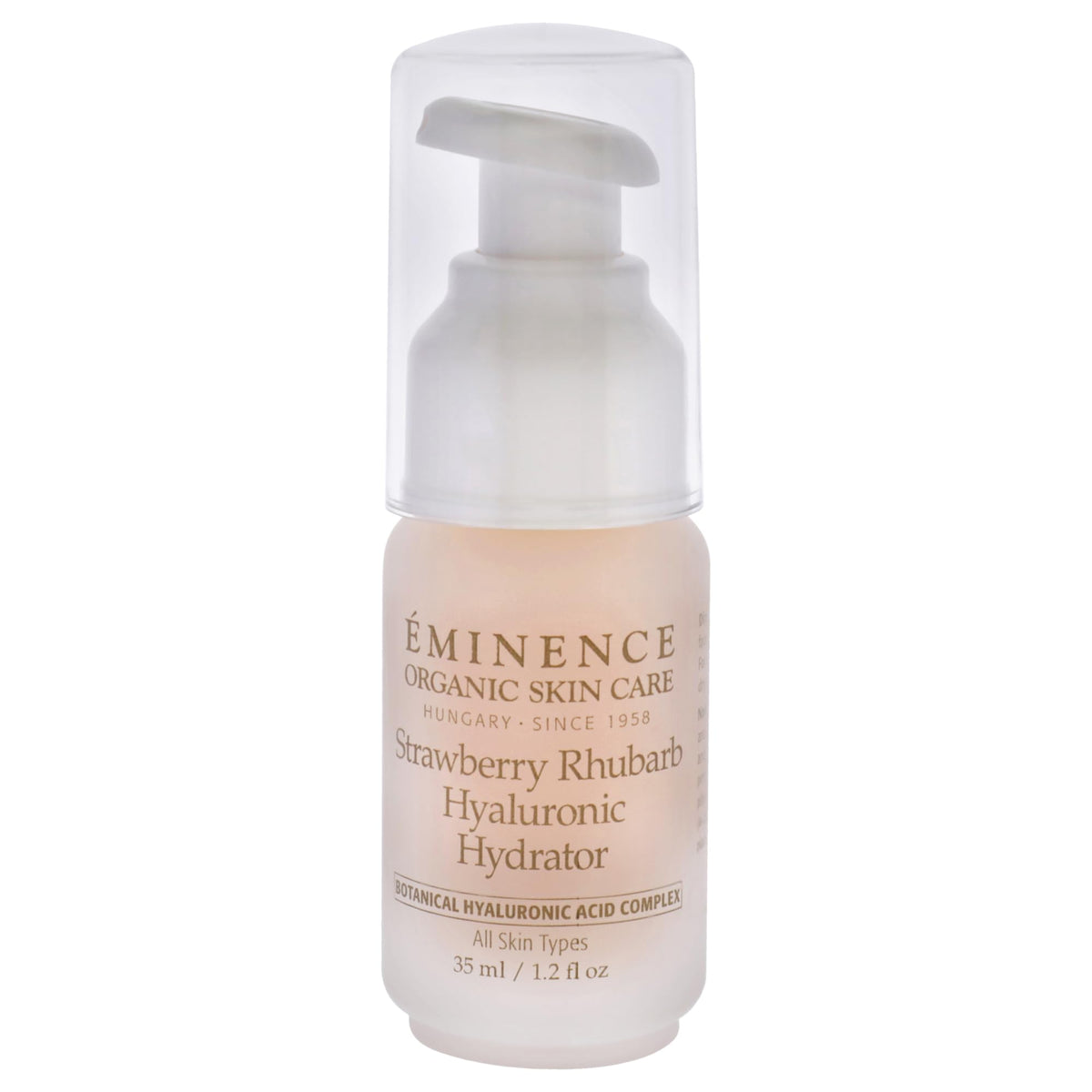 Eminence open jar texture close-up highlighting lightweight gel-cream hydration